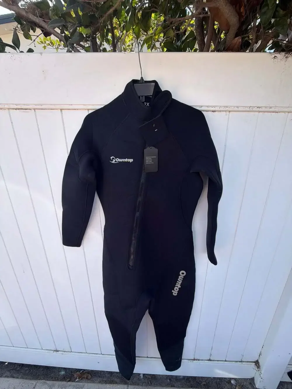 Owntop 5mm Neoprene Front Zip Full Wetsuit